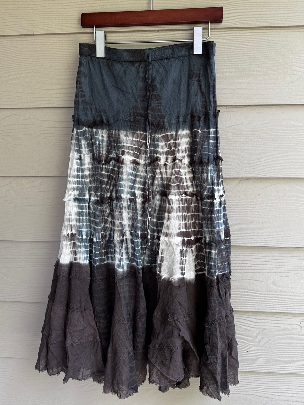 Y2K Skirt Metrowear Tiered Fairy Gypsy Boho Style